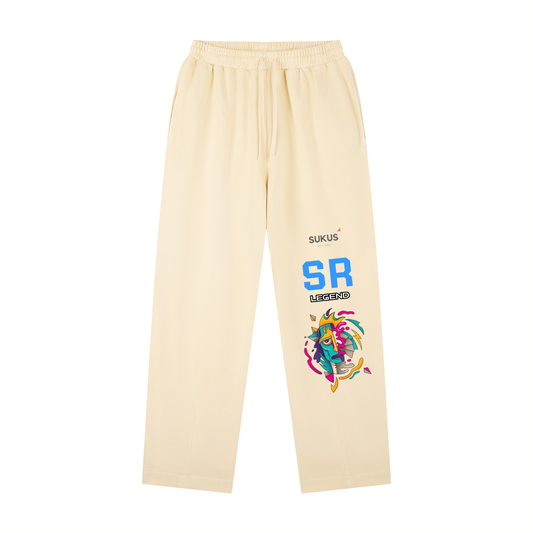 Vintage Washed Drawstring Sweatpants
